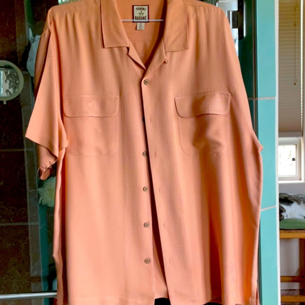 Tommy Bahama Mens Silk Shirt